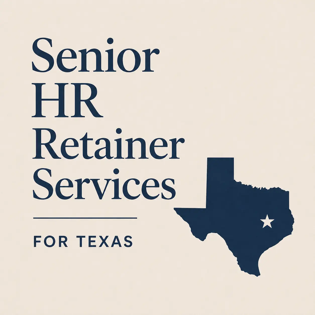 Fractional HR director services for Texas organizations